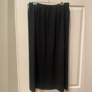 Long women’s black San Remo skirt, sizer XL